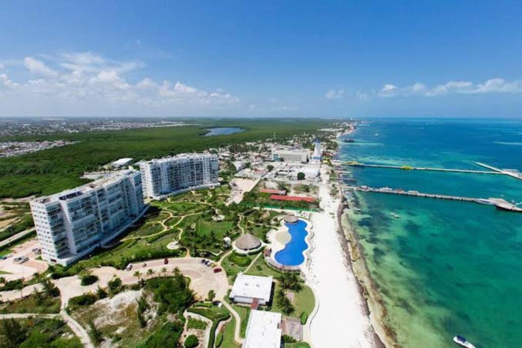 Hermoso Condo De 2 Habitaciones Frente Al Caribe Cancún Exterior foto