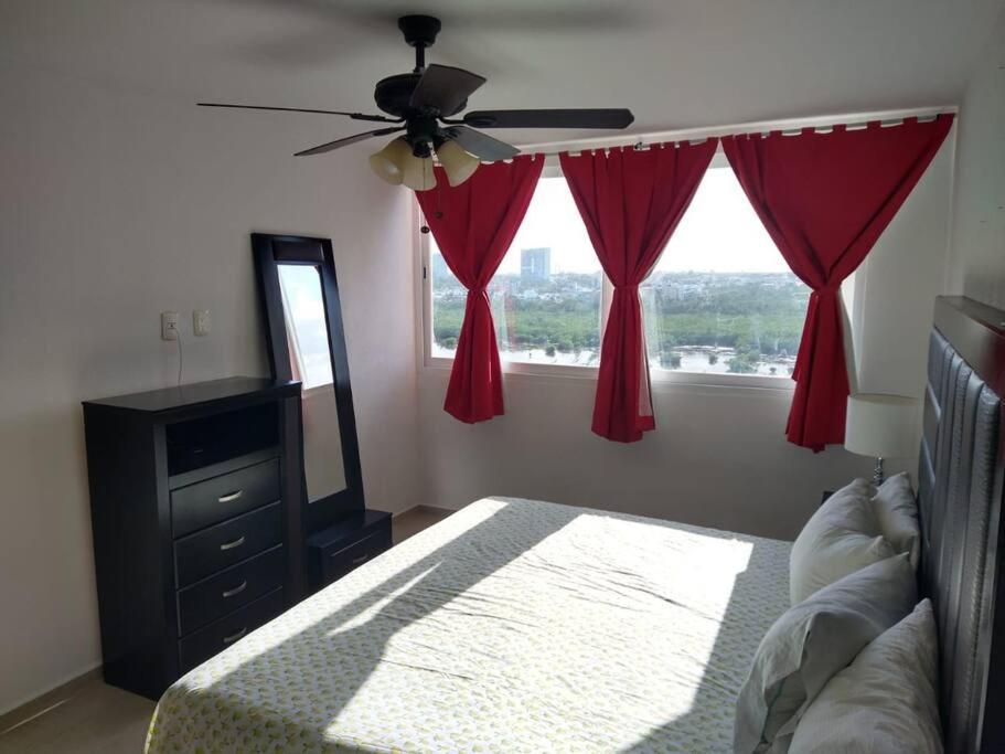Hermoso Condo De 2 Habitaciones Frente Al Caribe Cancún Exterior foto